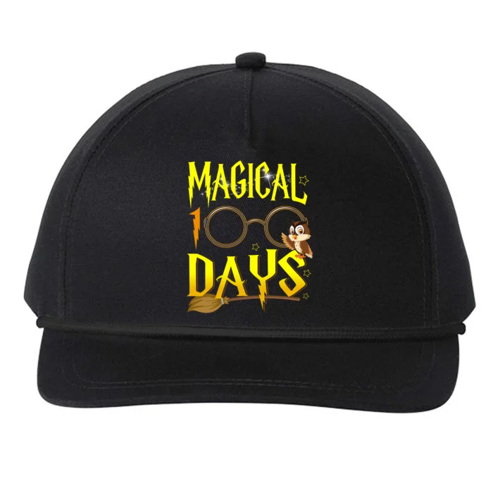 Magical 100 Days Of School Snapback Five-Panel Rope Hat