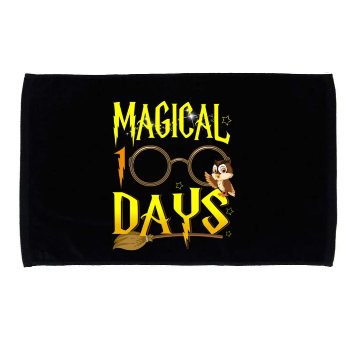 Magical 100 Days Of School Microfiber Hand Towel