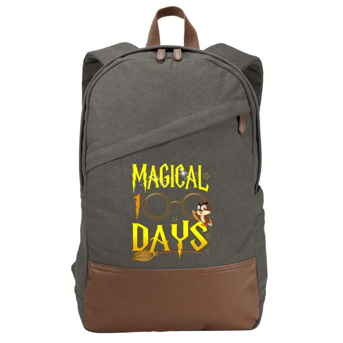 Magical 100 Days Of School Cotton Canvas Backpack