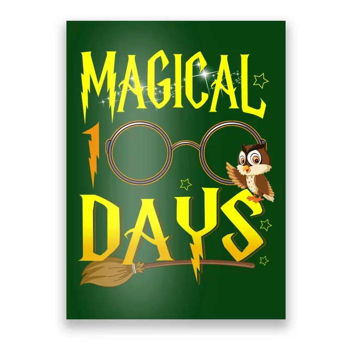 Magical 100 Days Of School Poster