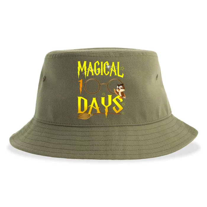 Magical 100 Days Of School Sustainable Bucket Hat