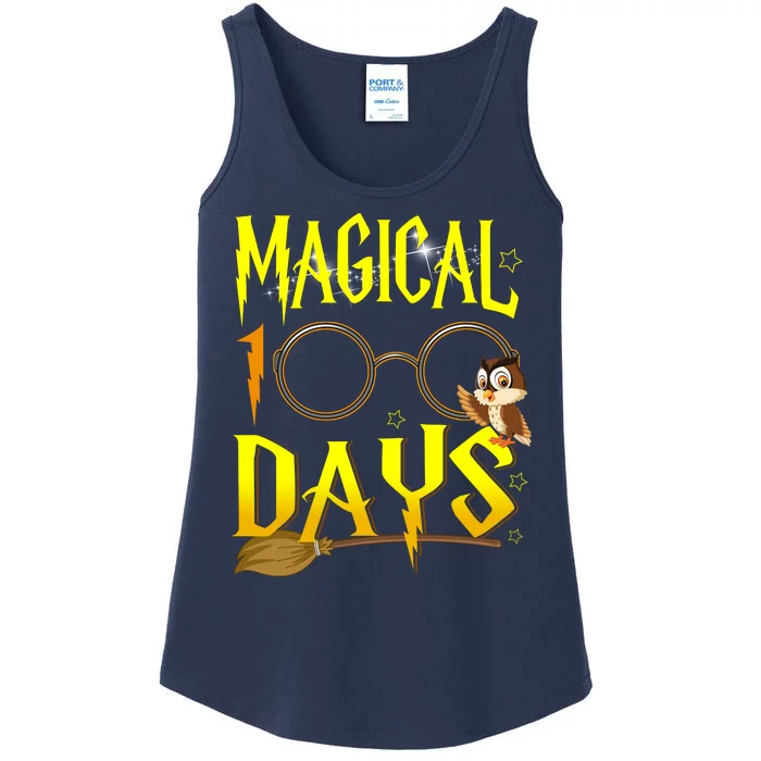 Magical 100 Days Of School Ladies Essential Tank