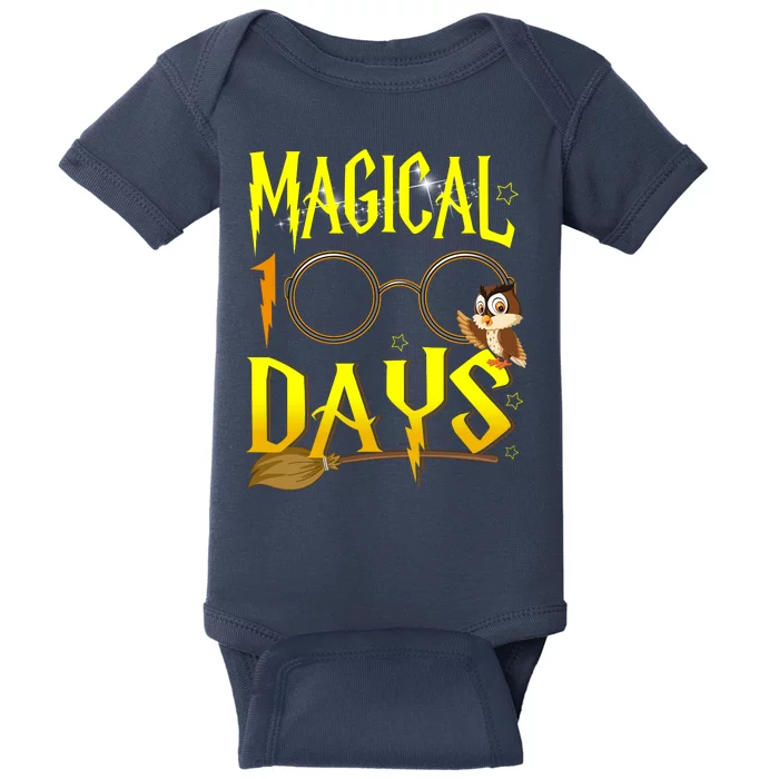 Magical 100 Days Of School Baby Bodysuit