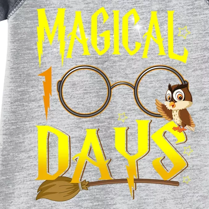 Magical 100 Days Of School Infant Baby Jersey Bodysuit