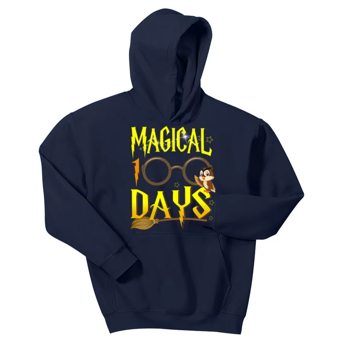 Magical 100 Days Of School Kids Hoodie