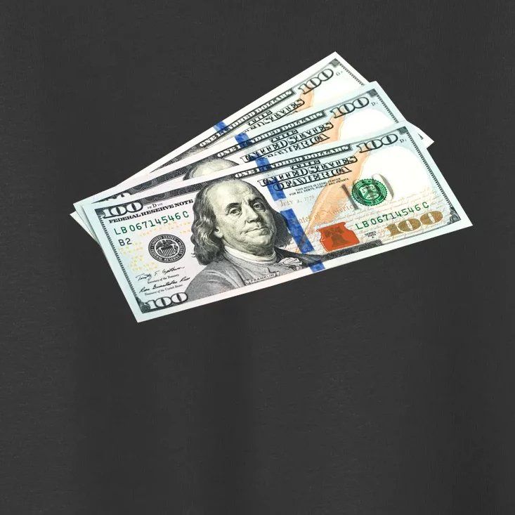 Money $100 Dollar Bills Bill Baller Big Ben Franklin Toddler T-Shirt