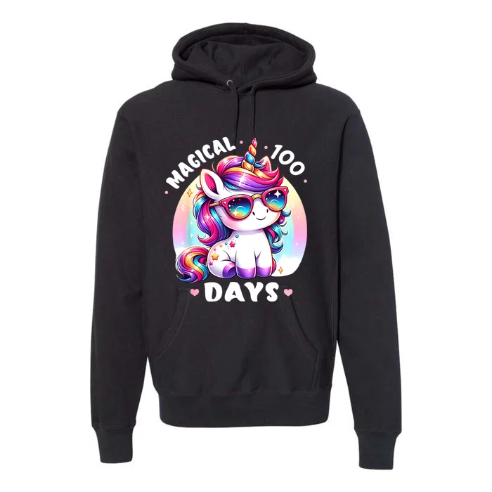 Magical 100 Days Of School Premium Hoodie