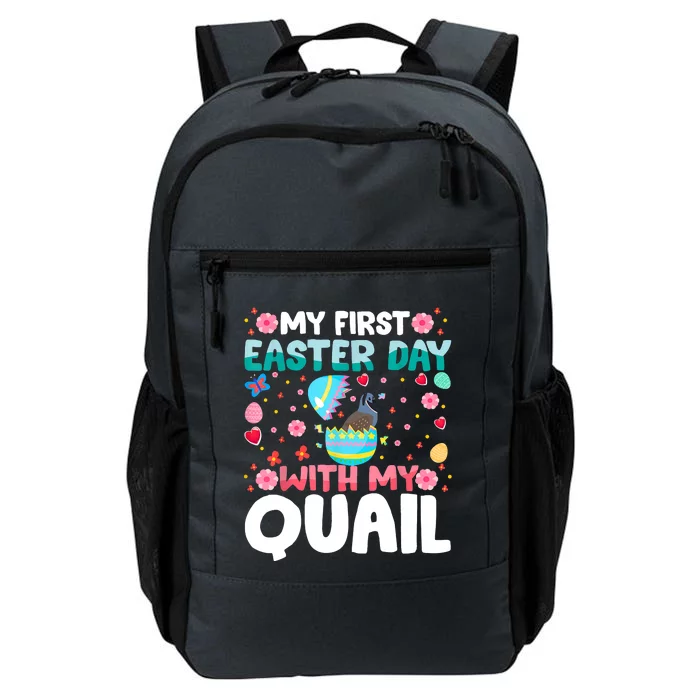 My 1st Easter Day Quail Easter Day Daily Commute Backpack