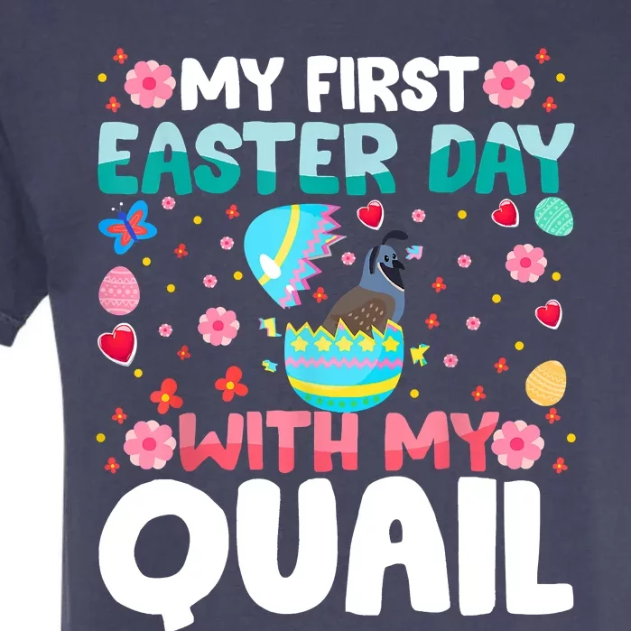 My 1st Easter Day Quail Easter Day Garment-Dyed Heavyweight T-Shirt