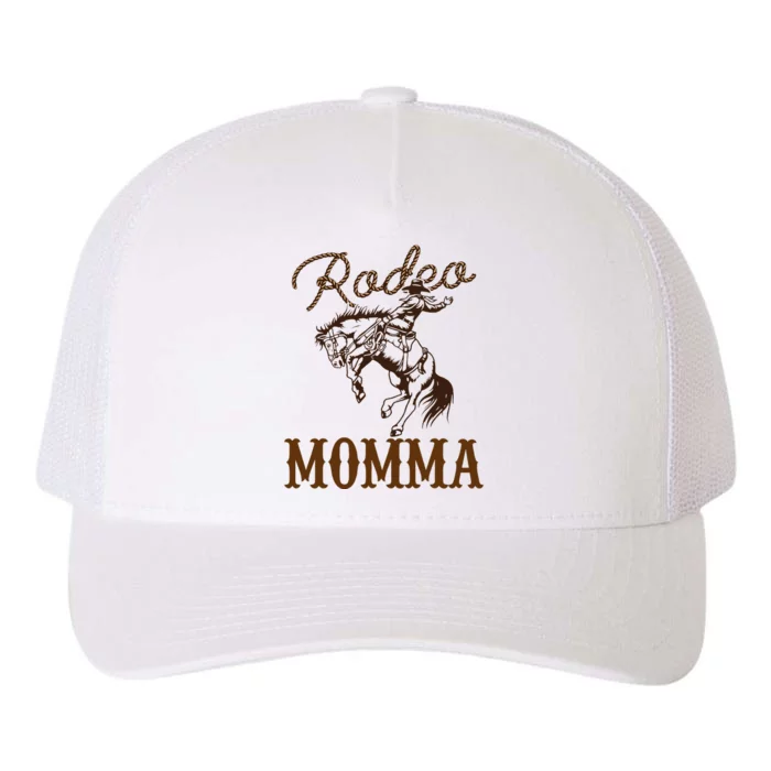 Momma 1st First Birthday Cowboy Mom Western Rodeo Party Yupoong Adult 5-Panel Trucker Hat