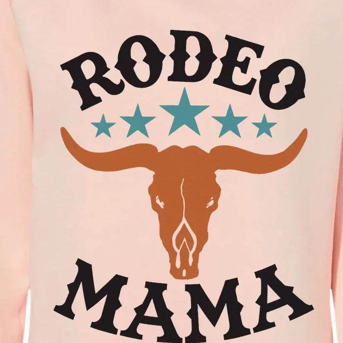 Mama 1st First Birthday Cowboy Western Rodeo Womens California Wash Sweatshirt