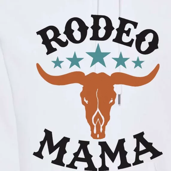 Mama 1st First Birthday Cowboy Western Rodeo Premium Hoodie