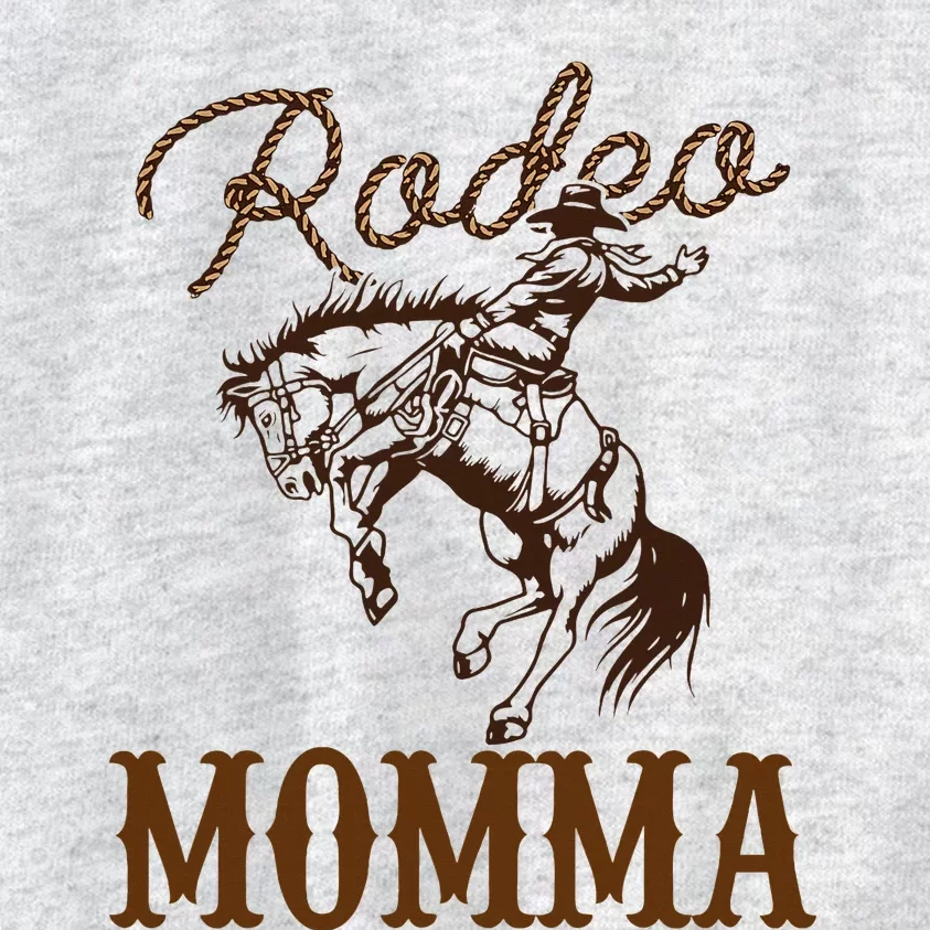 Momma 1st First Birthday Cowboy Mom Western Rodeo Party Kids Sweatshirt