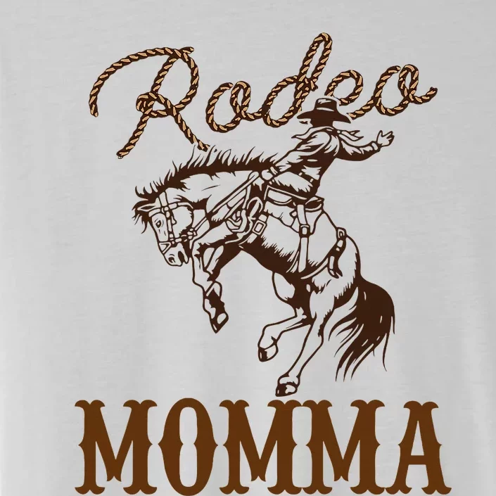 Momma 1st First Birthday Cowboy Mom Western Rodeo Party ChromaSoft Performance T-Shirt