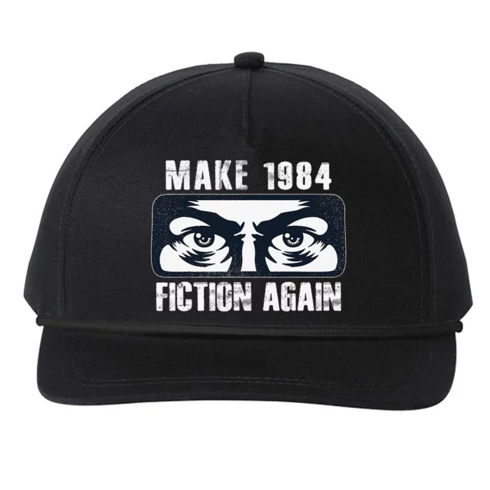 Make 1984 Fiction Again Big Brother is Watching you Snapback Five-Panel Rope Hat