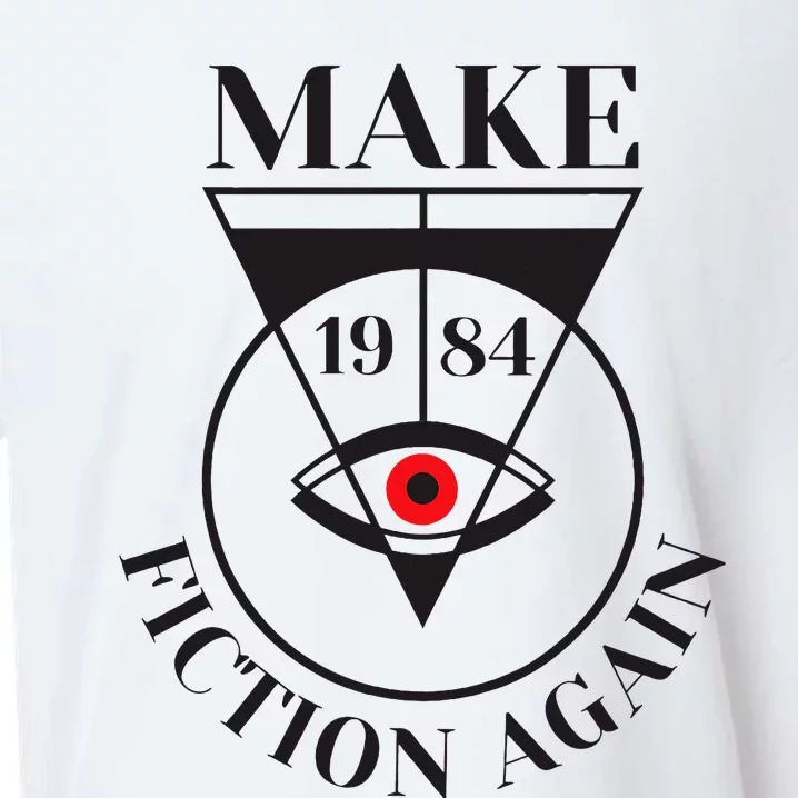 Make 1984 Fiction Again Anti Communism Freedom Sueded Cloud Jersey T-Shirt