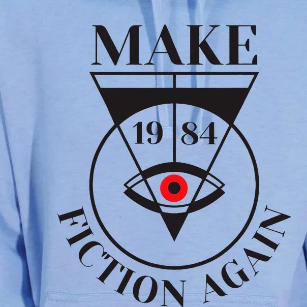 Make 1984 Fiction Again Anti Communism Freedom Unisex Surf Hoodie