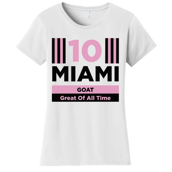 Miami 10 Goat Women's T-Shirt