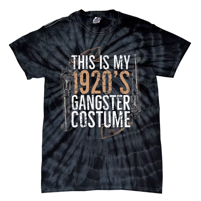 My 1920s Gangster Costume Party Gang Mobsters Strong Thug Tie-Dye T-Shirt