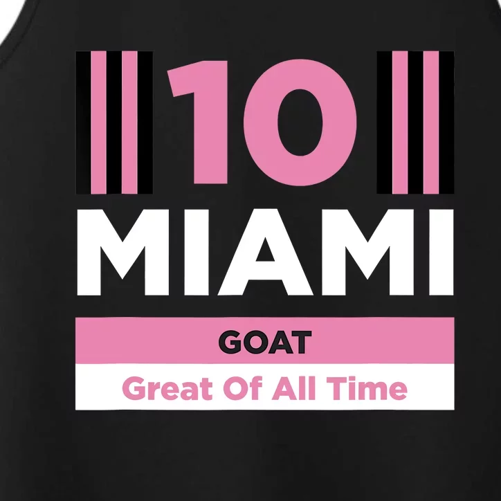 Miami 10 GOAT Performance Tank