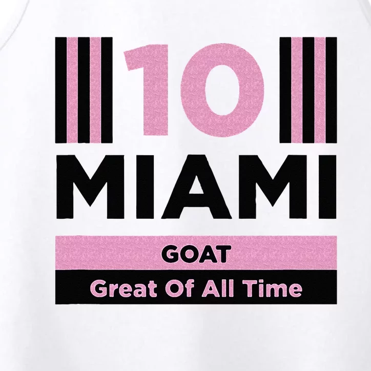 Miami 10 GOAT Performance Tank