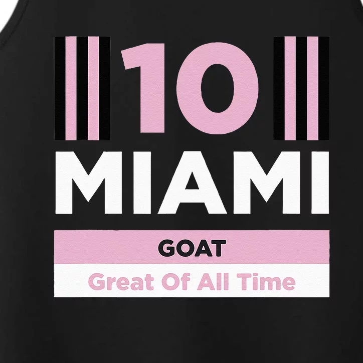 Miami 10 GOAT Performance Tank