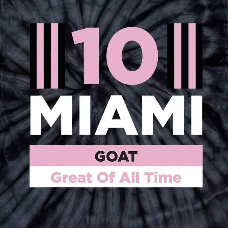 Miami 10 GOAT Tie-Dye T-Shirt