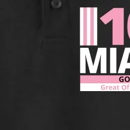 Miami 10 Goat Great Of All Time Dry Zone Grid Performance Polo