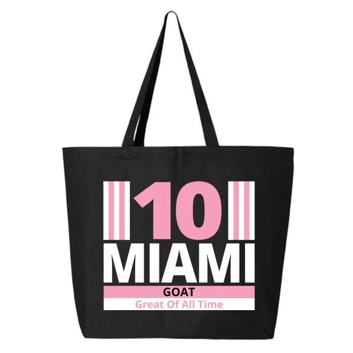 Miami 10 Goat Great Of All Time 25L Jumbo Tote