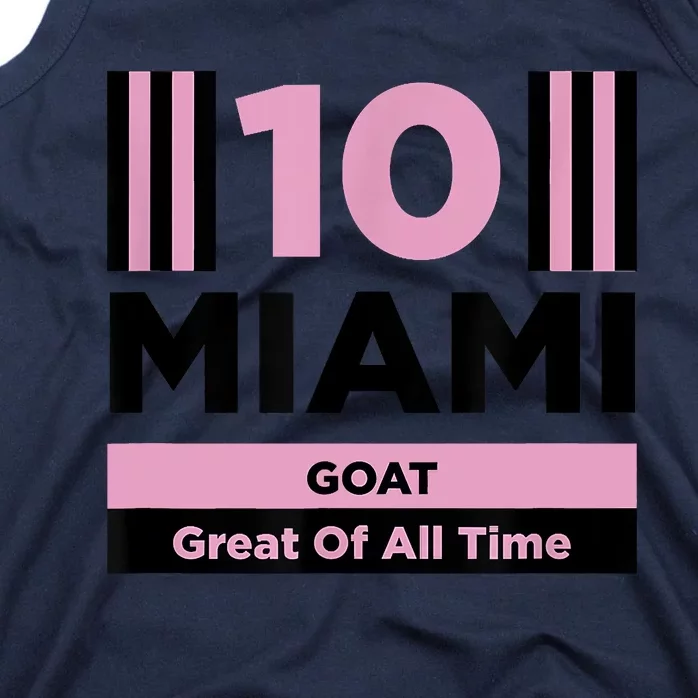 Miami 10 GOAT Tank Top