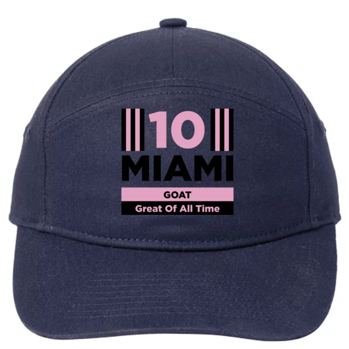 Miami 10 GOAT 7-Panel Snapback Hat