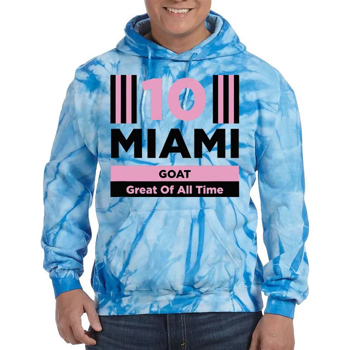 Miami 10 Goat Tie Dye Hoodie