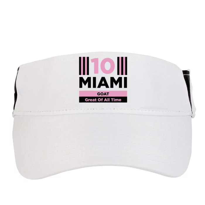 Miami 10 Goat Adult Drive Performance Visor