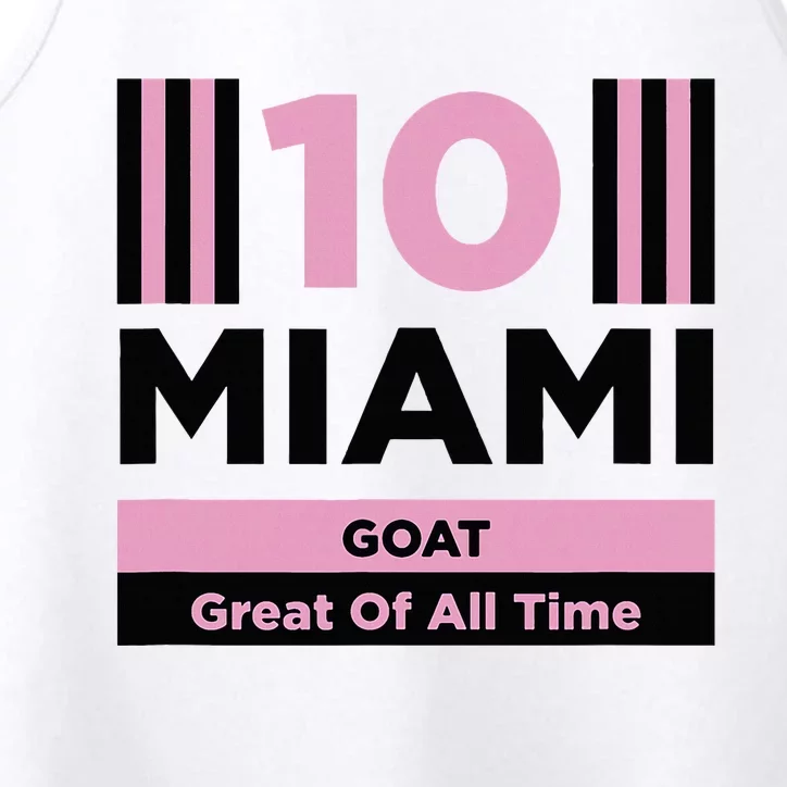 Miami 10 Goat Performance Tank