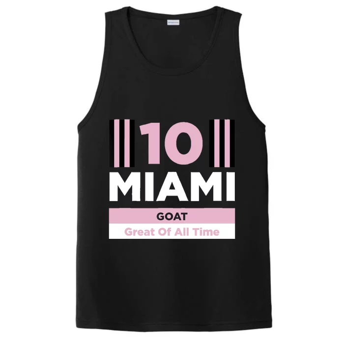 Miami 10 GOAT Performance Tank