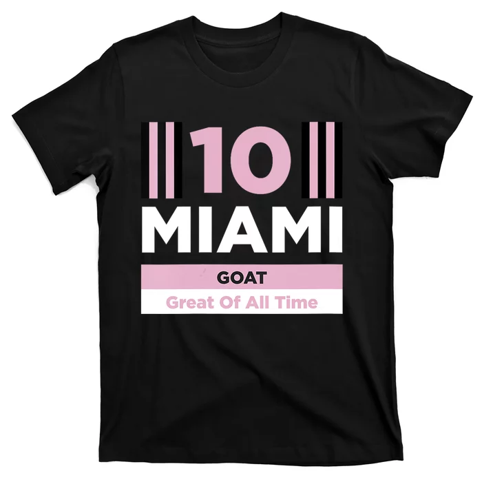 Miami 10 GOAT T-Shirt