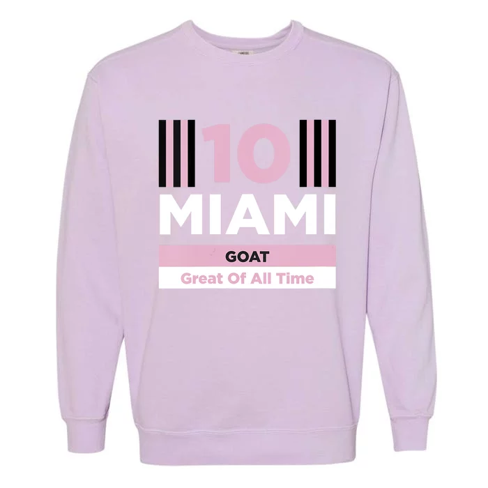 Miami 10 GOAT Garment-Dyed Sweatshirt