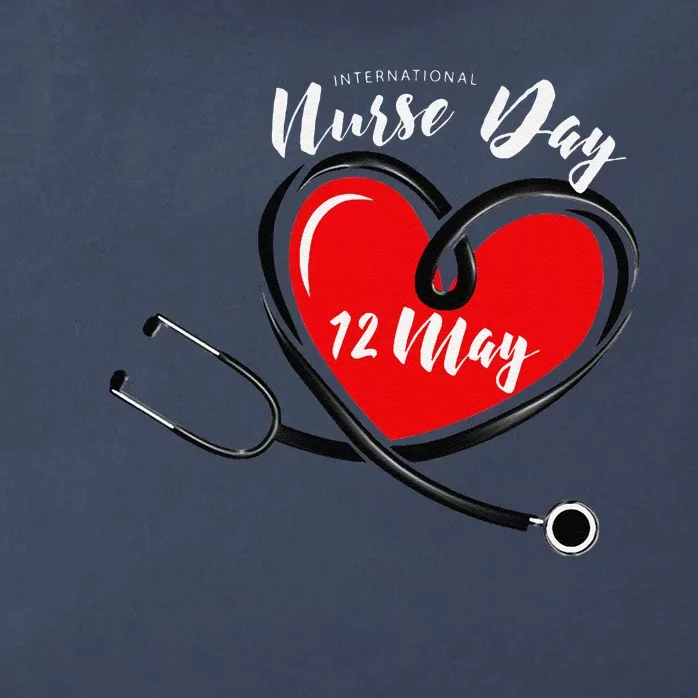 May 12th, International Nurses Day Zip Tote Bag