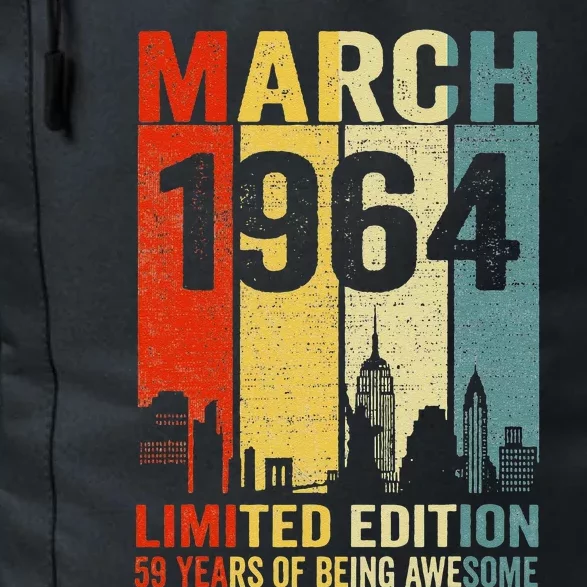 March 1964 Limited Edition 59 Years Of Being Awesome Daily Commute Backpack