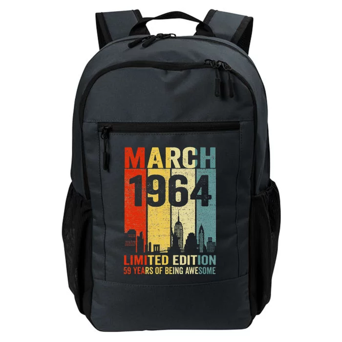 March 1964 Limited Edition 59 Years Of Being Awesome Daily Commute Backpack