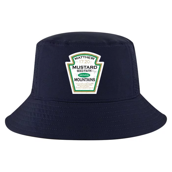 Matthew 17:20 Mustard Label Cool Comfort Performance Bucket Hat