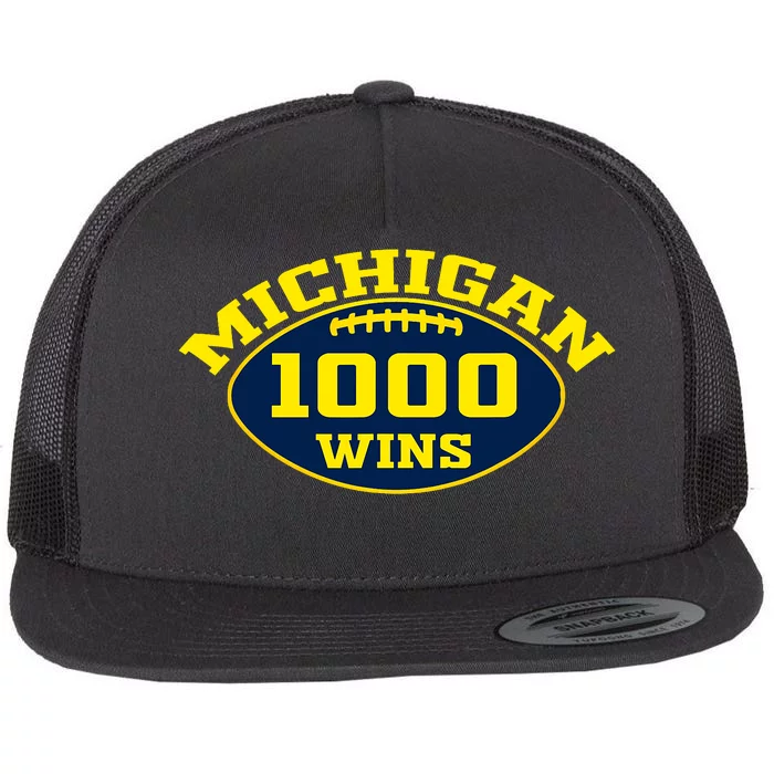 Michigan 1000 One Thousand Wins Flat Bill Trucker Hat