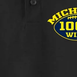 Michigan 1000 One Thousand Wins Dry Zone Grid Performance Polo