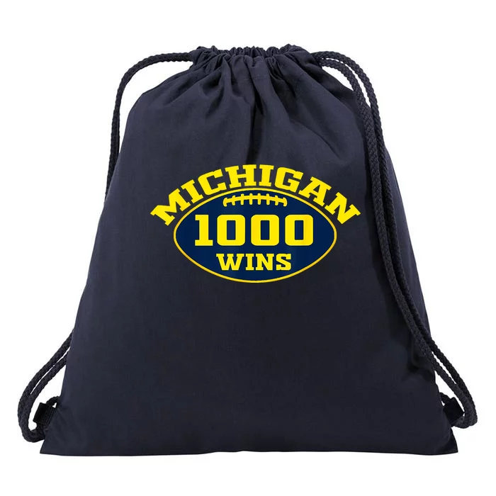 Michigan 1000 One Thousand Wins Drawstring Bag