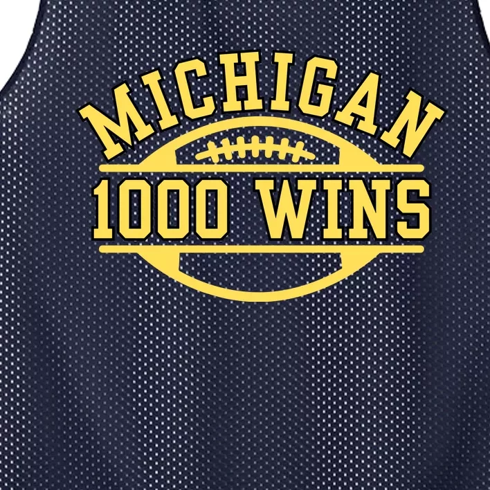 Michigan 1000 One Thousand Wins Mesh Reversible Basketball Jersey Tank