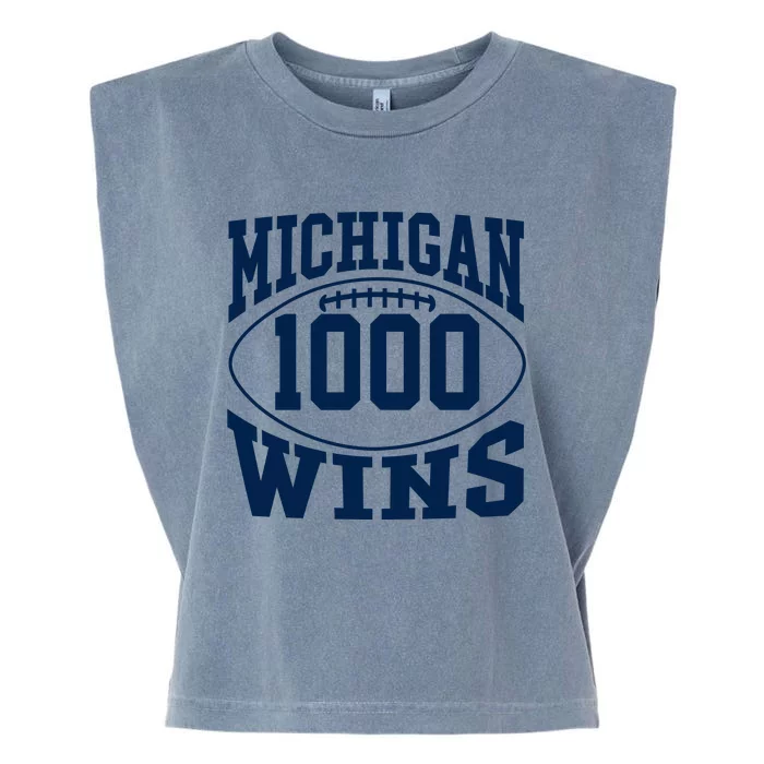 Michigan 1000 One Thousand Wins Garment-Dyed Women's Muscle Tee