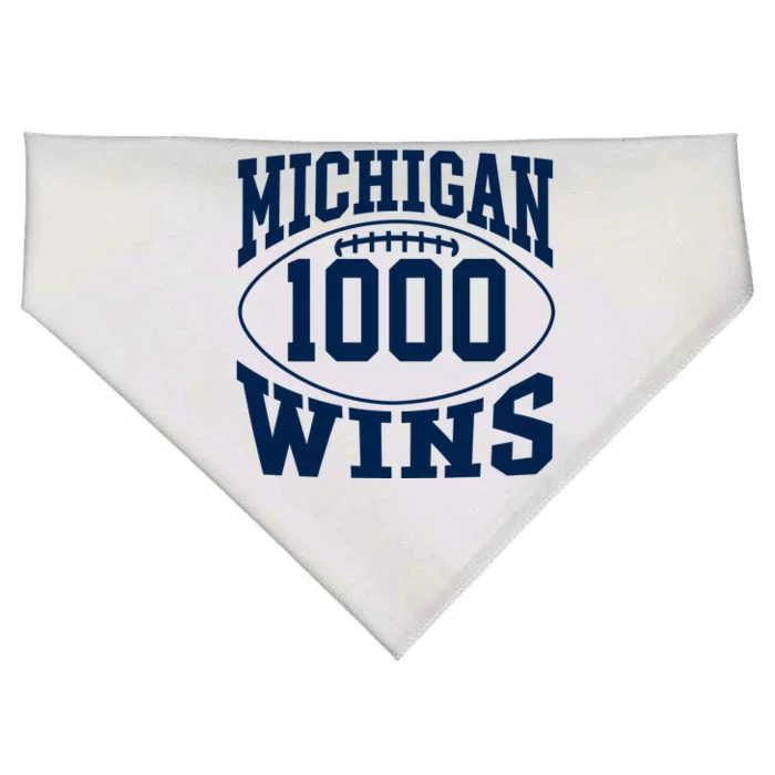 Michigan 1000 One Thousand Wins USA-Made Doggie Bandana