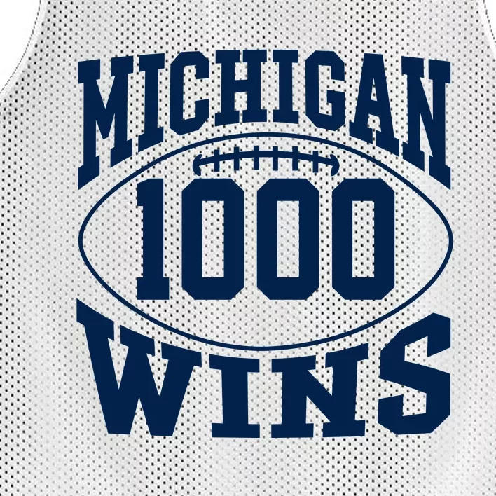 Michigan 1000 One Thousand Wins Mesh Reversible Basketball Jersey Tank