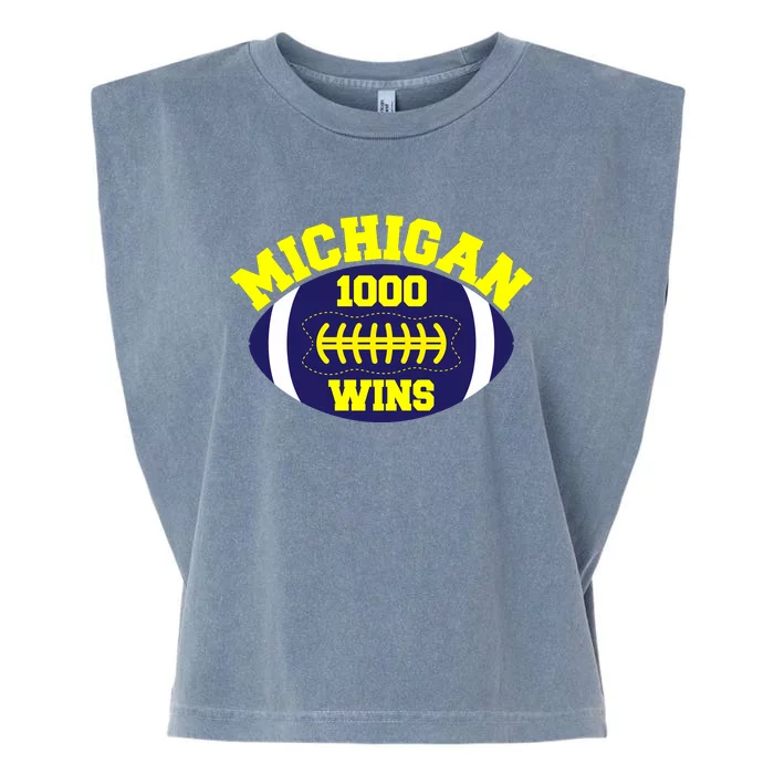 Michigan 1000 One Thousand Wins Garment-Dyed Women's Muscle Tee