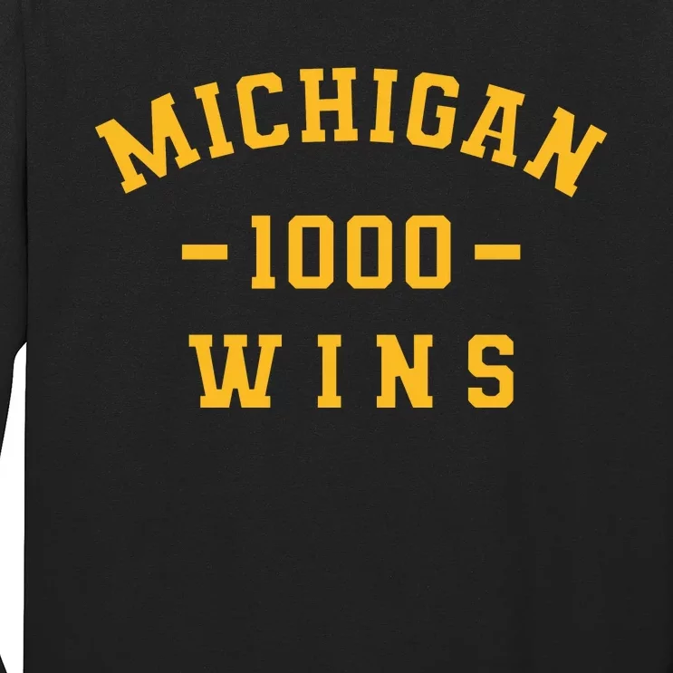 Michigan 1000 One Thousand Wins Long Sleeve Shirt